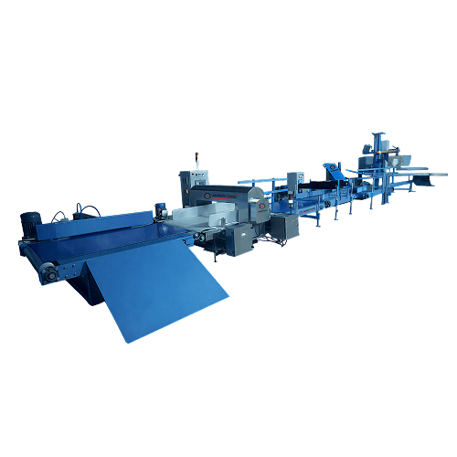Conveyor and column stitching machine (1)